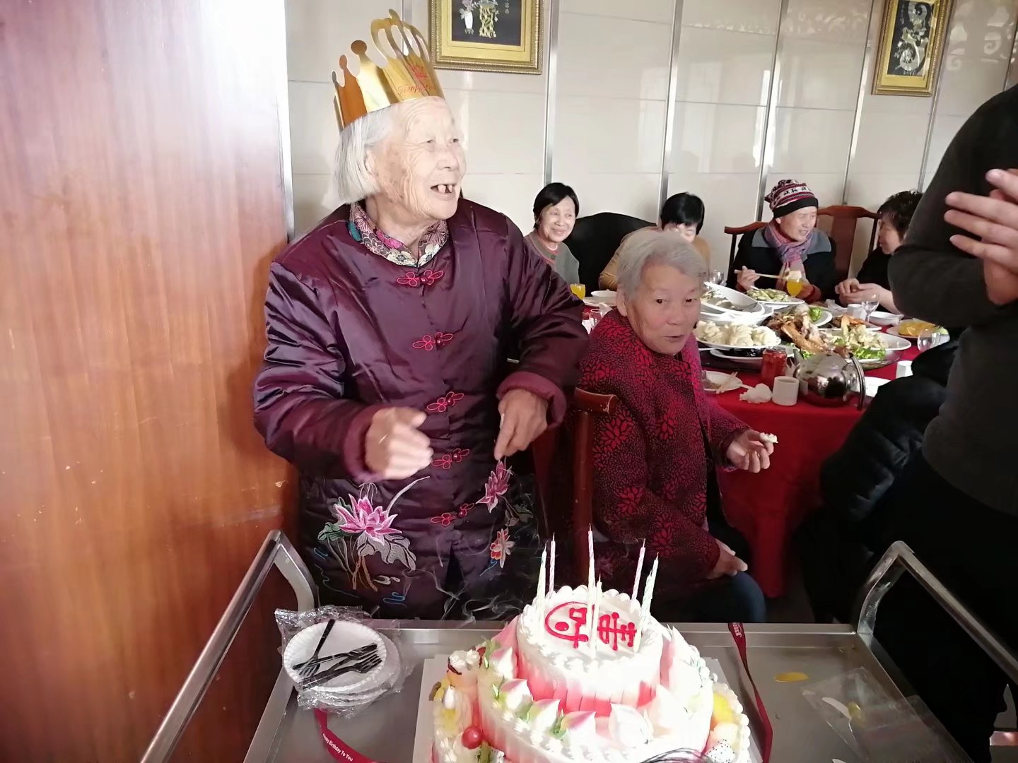 亲爱滴高淑英，您九十五岁了啦