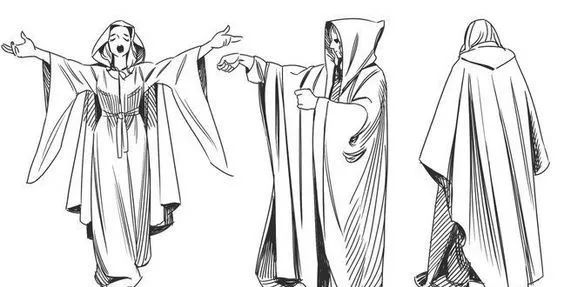 衣服褶皱怎样画,衣服褶皱怎么画