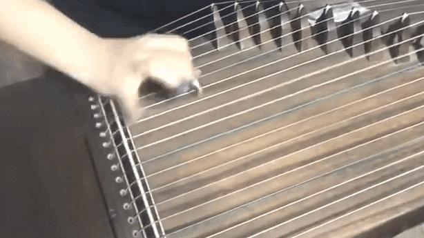 扫摇古筝训练方法,都说古筝版