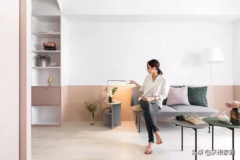 法式原木风家居案例,家居北欧风装修效果图