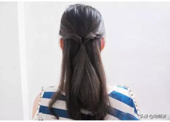 法式淑女盘发简单又漂亮,韩式低马尾新娘盘发教程