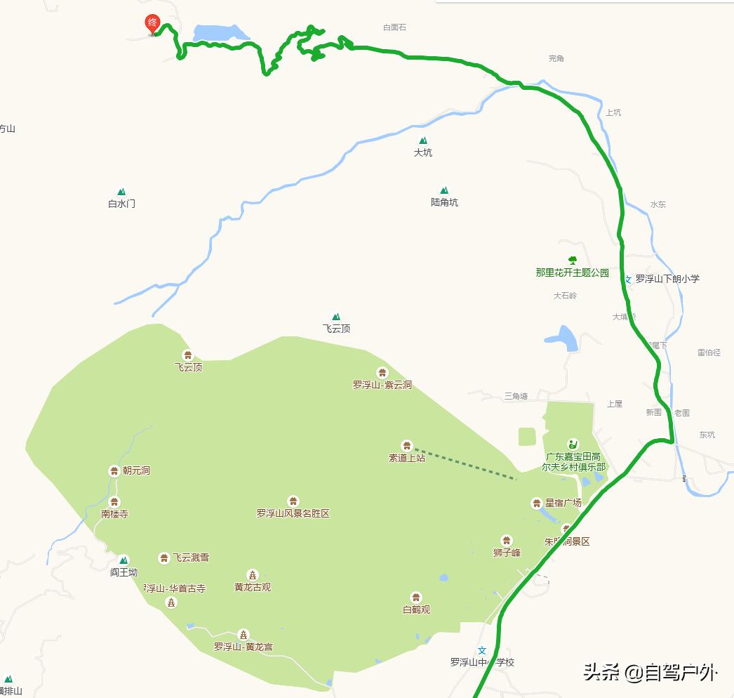 惠州明月山庄露营,罗浮山休闲竹林露营地