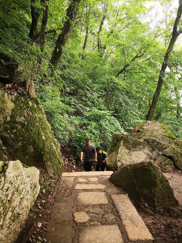 徒步终南山南五台,秦岭终南山南五台