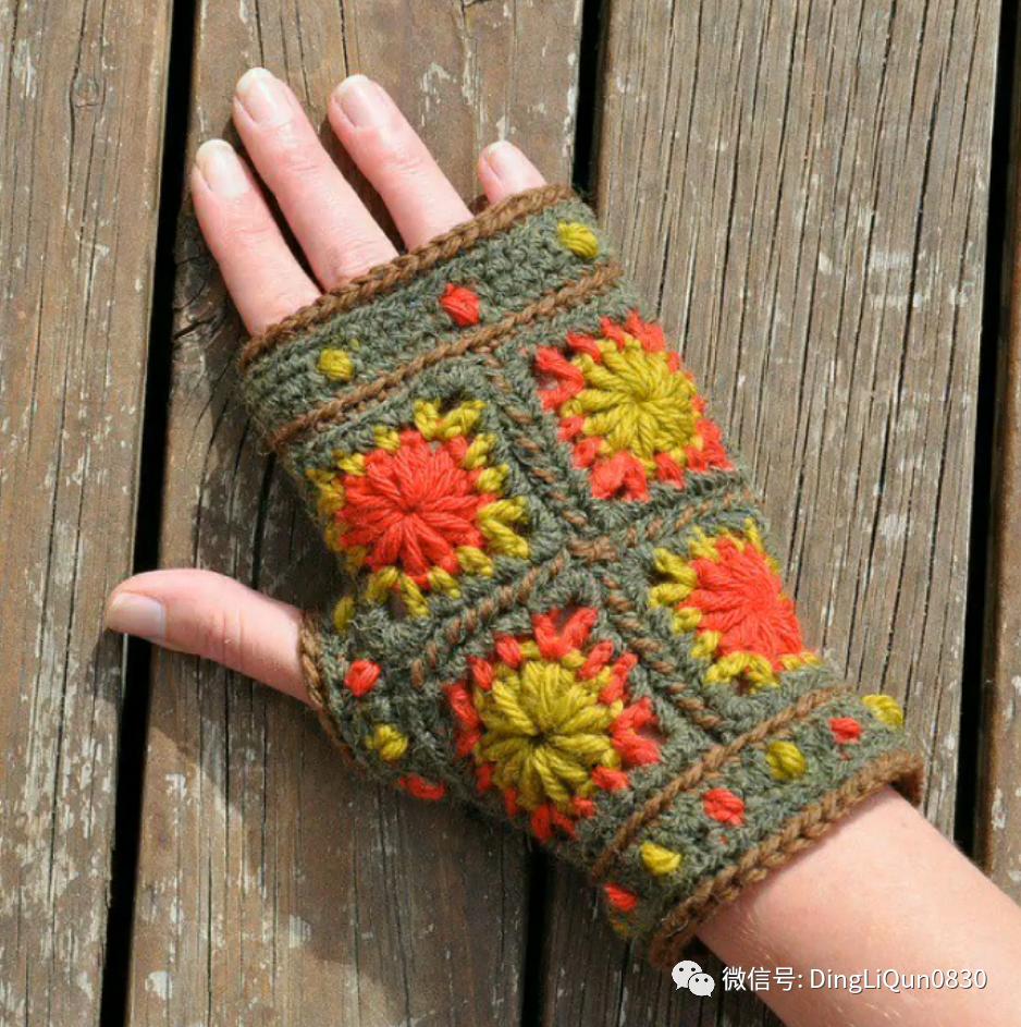 拼色帽子花样钩织教程冰丝线,双色线搭配的帽子钩织教程