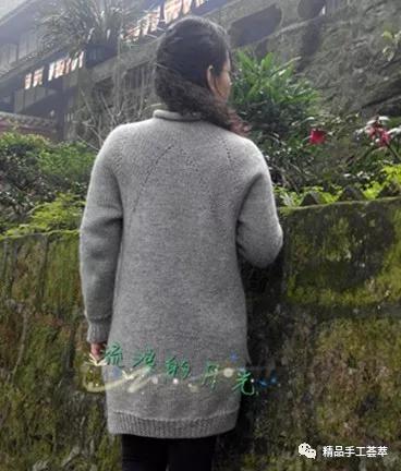 细针细线织衣服的教程,4-6岁女孩毛衣平针编织完整教程