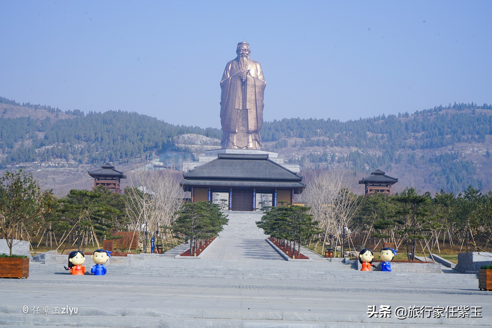 孔子尼山圣境游玩攻略,孔子故里尼山圣境航拍