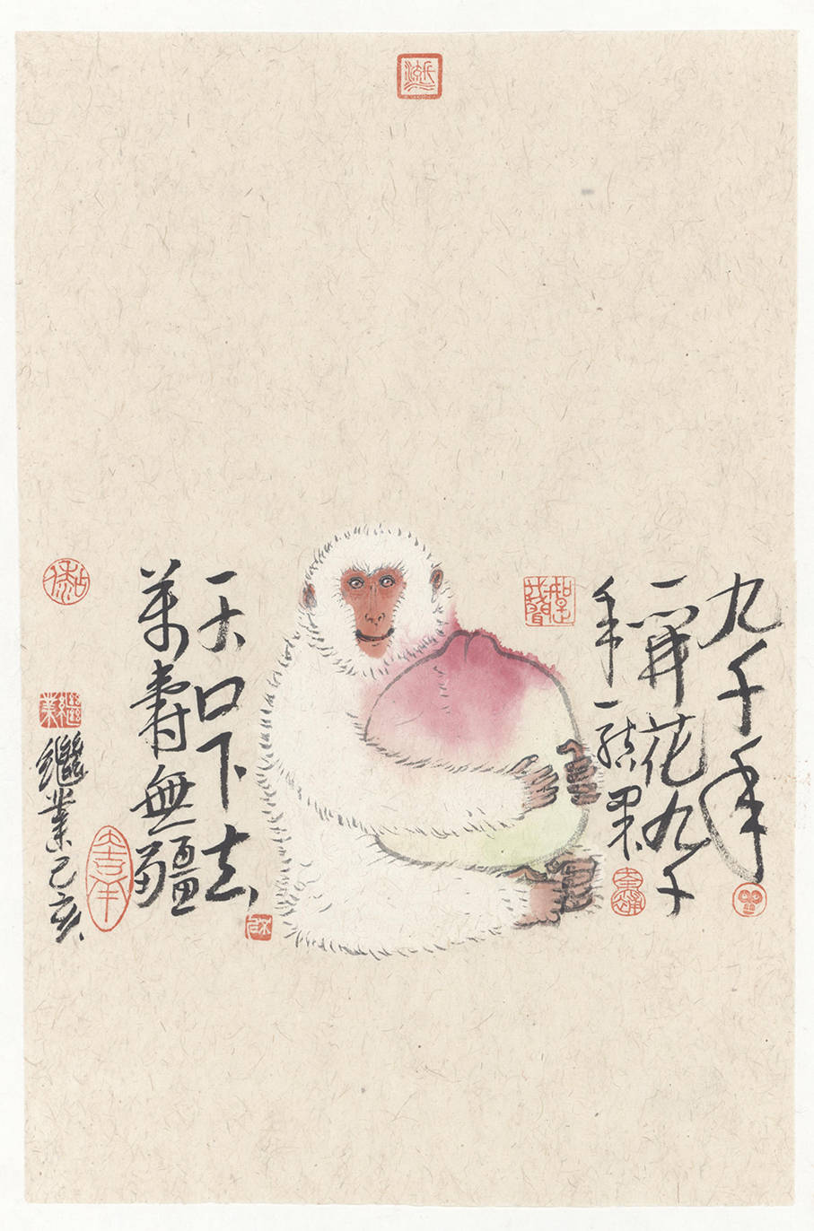 他画的猴子都是来搞笑的吗？让人看得停不下来