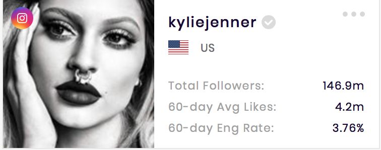 10月ins点赞Top10:Kylie霸榜再次袭来～，Selena发新单暗讽比伯