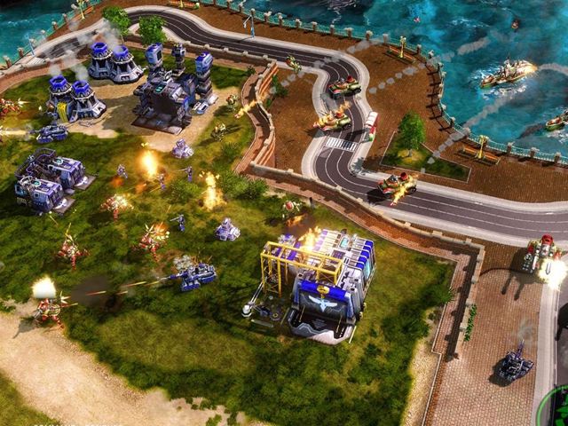 为什么都玩红警2不玩3代,红警三根本打不过