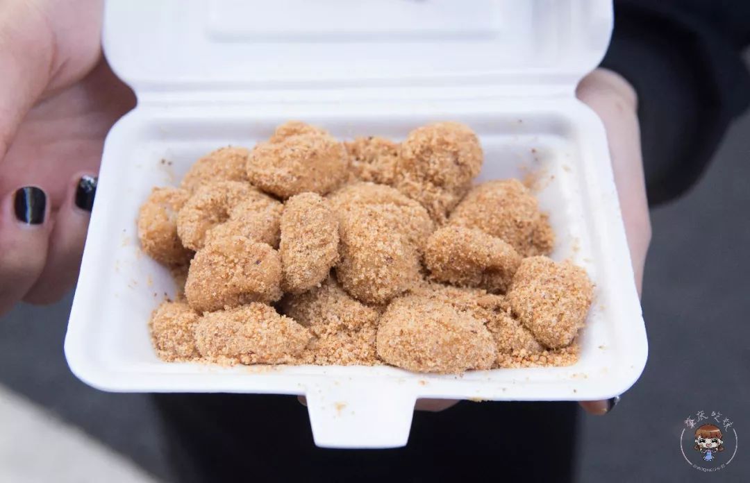 肇庆街边小吃糯米糍粑,肇庆美食糍粑推荐