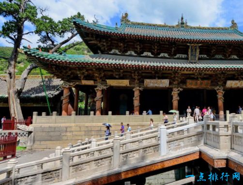 中国十大名山之五台山风景区,山西五台山的佛教圣地和自然风光