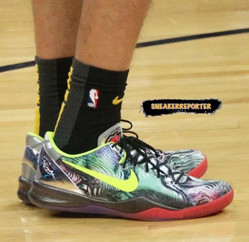 NBA球员上脚:本西蒙斯的迷彩球鞋,沃克穿AJ34郭艾伦配色