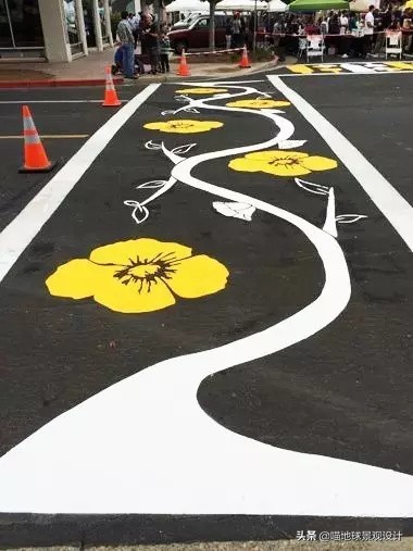 人行道创意,有创意的斑马线
