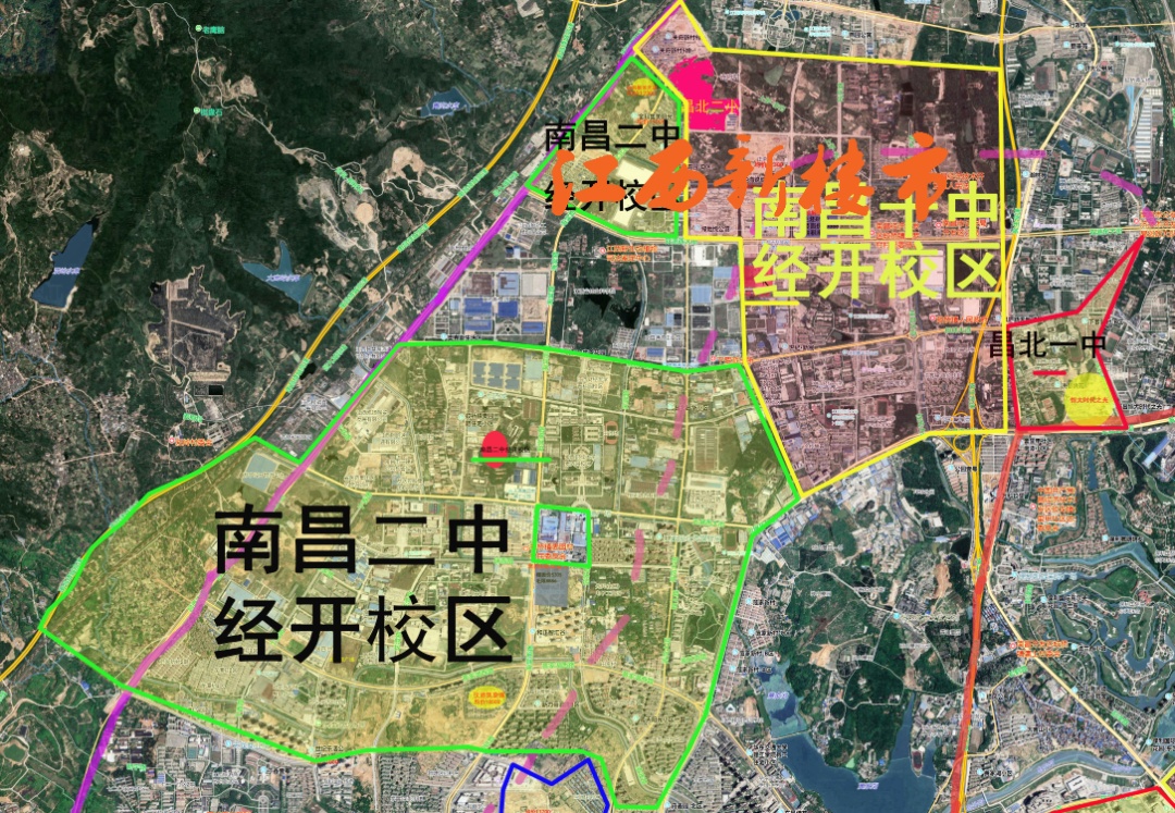 南昌青云谱学区划分最新规划,南昌2024小学区划分图青云谱