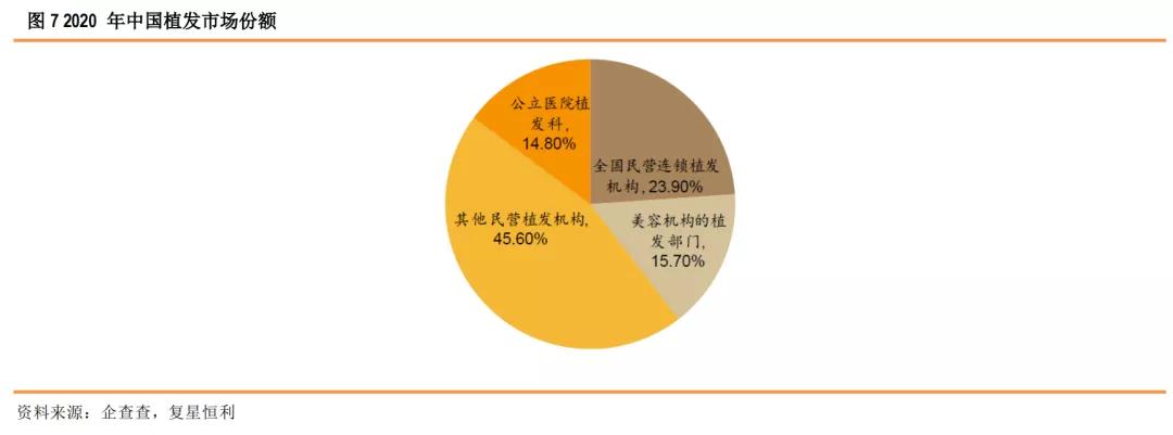 星研究,医疗美容植发四大龙头