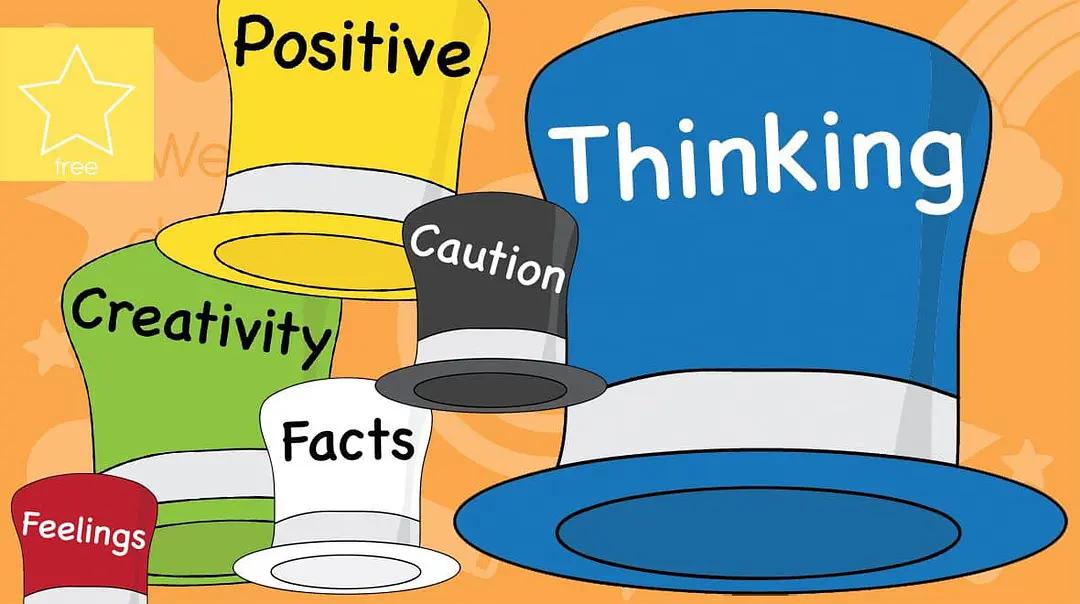 「全浸英语阅读」平行思考之父的六顶创意帽子