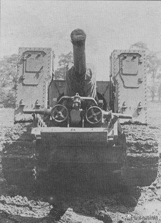 自行火炮的始祖，英国MK.I型火炮运载车