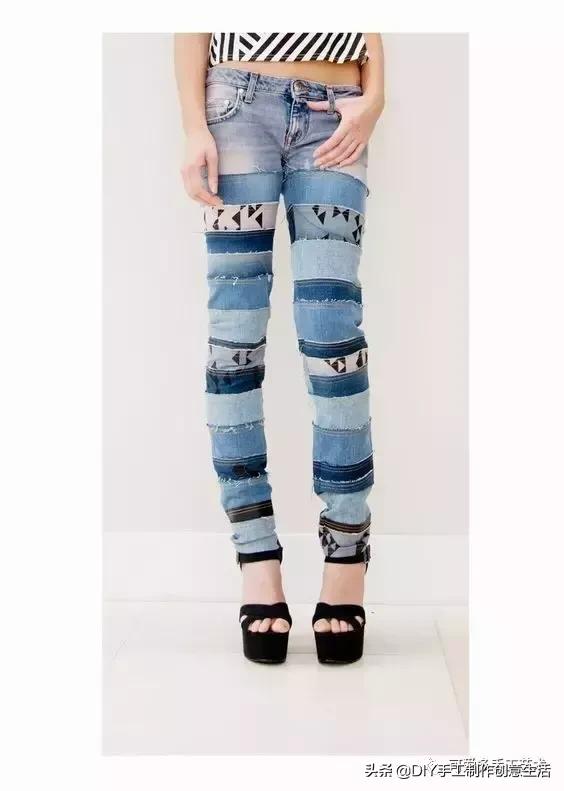 有没有比较有创意的牛仔裤改造,不要的牛仔裤改造大全教程