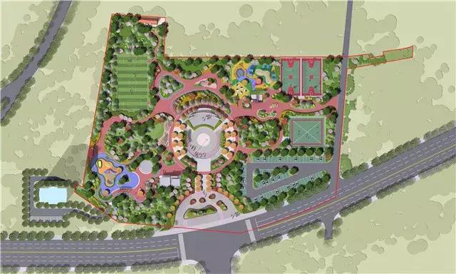 威海新建的体育公园在哪里,威海笔架山文体公园