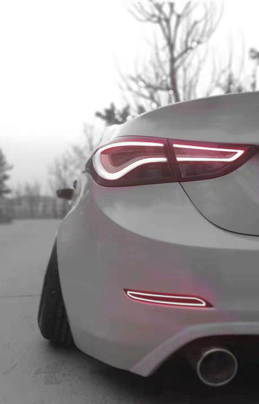 冷门的现代朗动也能玩改装，这样的宽体看起来真是太舒服了！