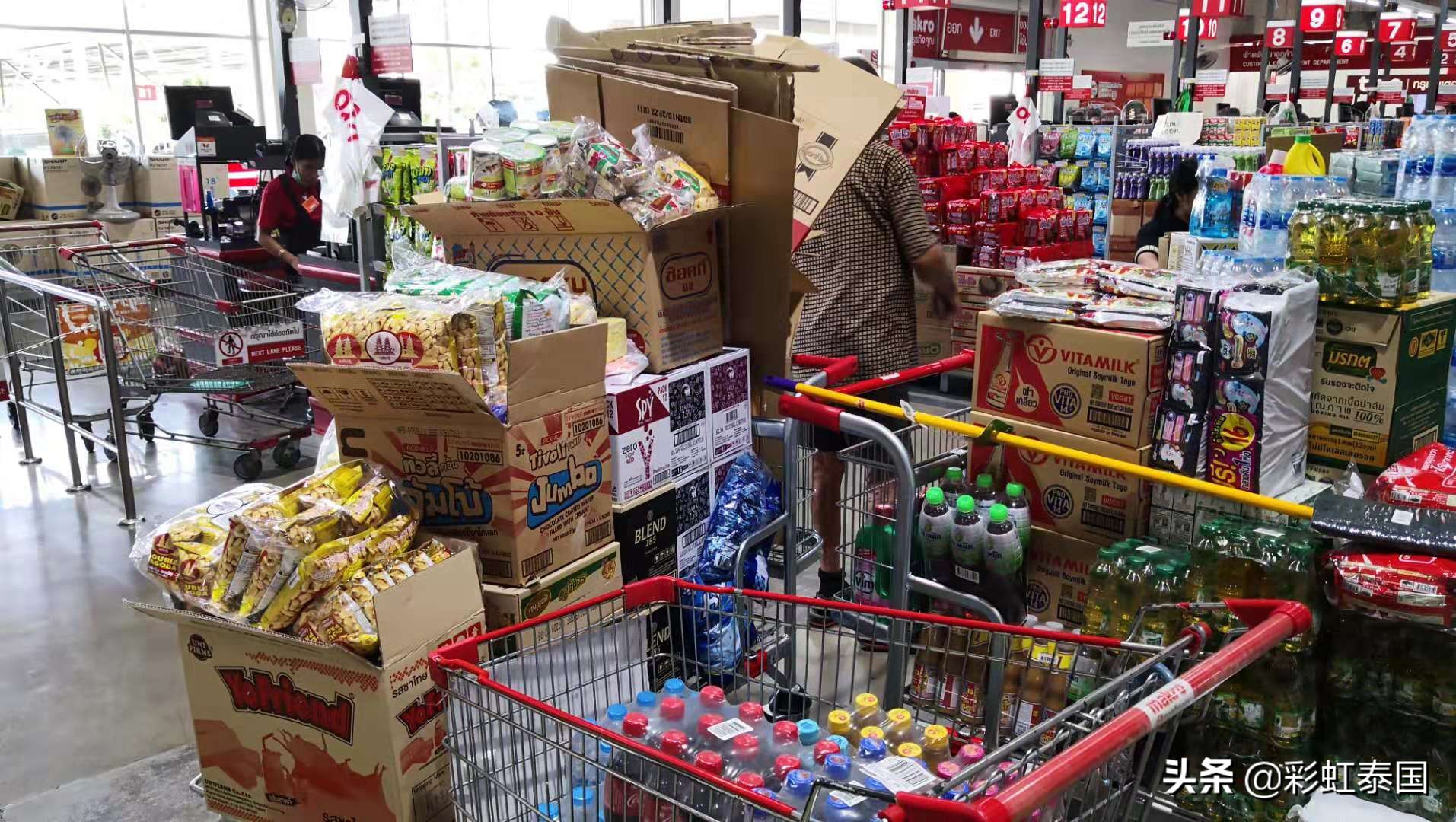 泰国makao超市,泰国makro购物