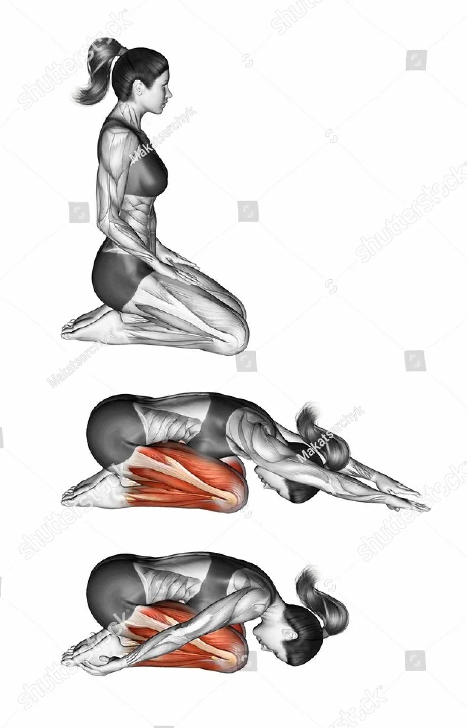 放松肌肉的动作图,各个肌肉的放松方法