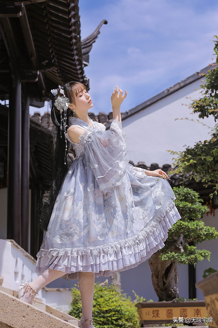 九歌旗袍lolita测评,lolita优雅冷门款