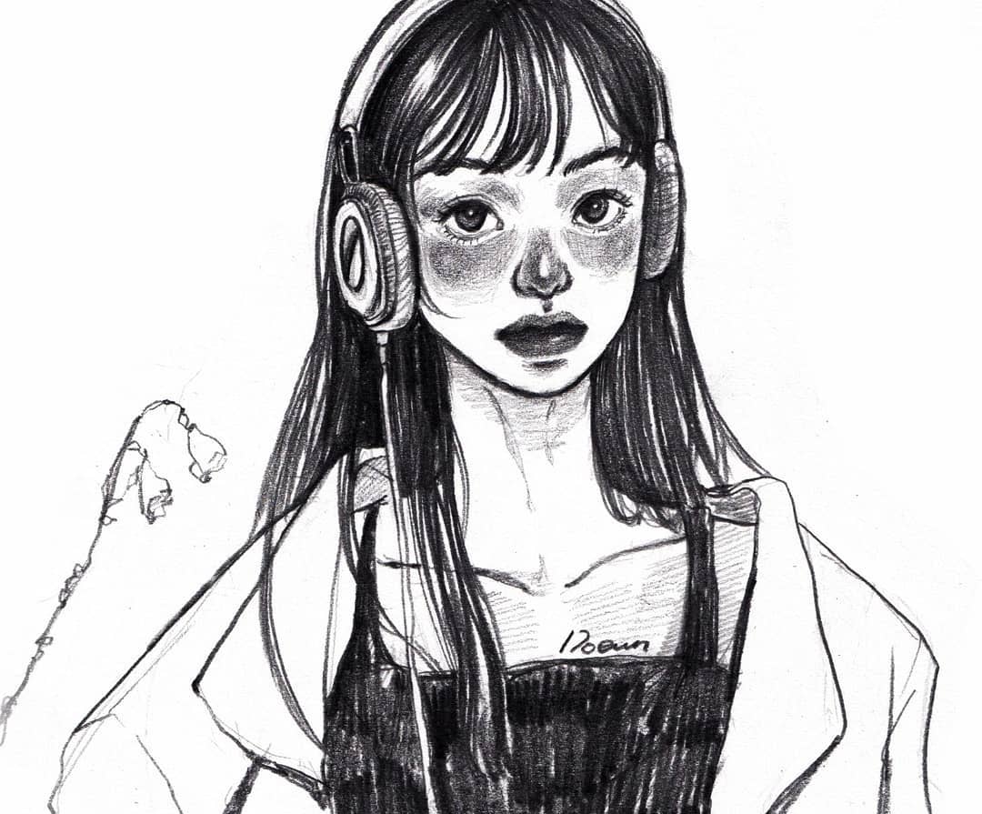 一支铅笔画素描风景,一支铅笔画出来的画