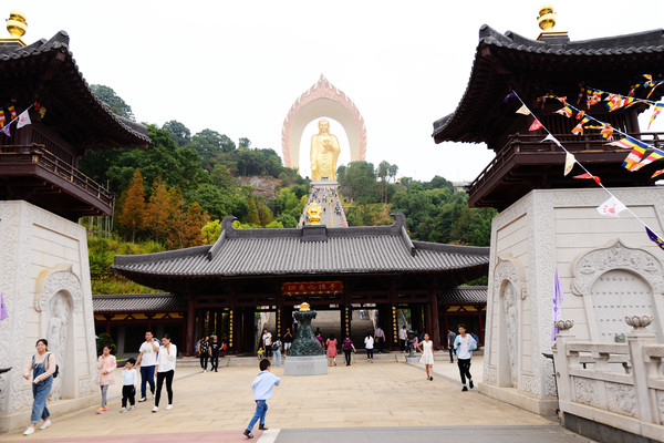 庐山东林大佛净土苑,中国净土第一道场,救度众生的最后一艘渡轮