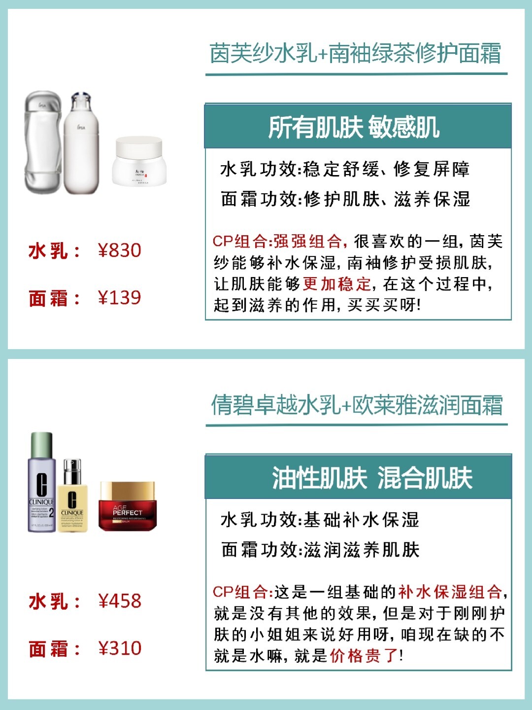 水乳面霜哪个收缩毛孔最好,修护闭口毛孔面霜哪个好