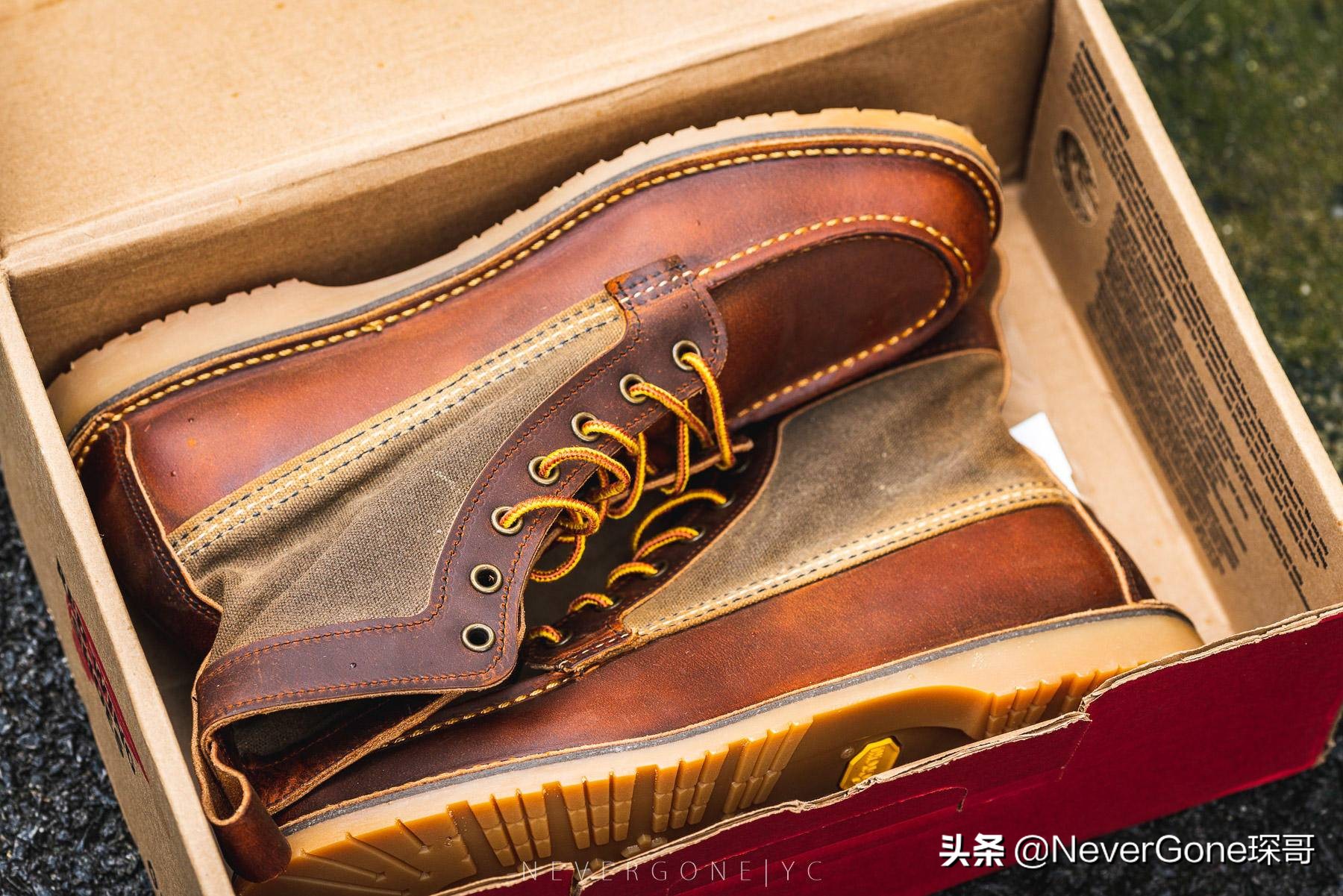 红翼redwing经典875工装靴,红翼redwing8111工装靴