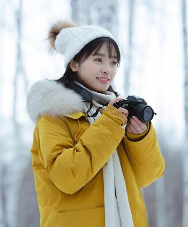 穿搭教戴帽,穿搭上学冬天