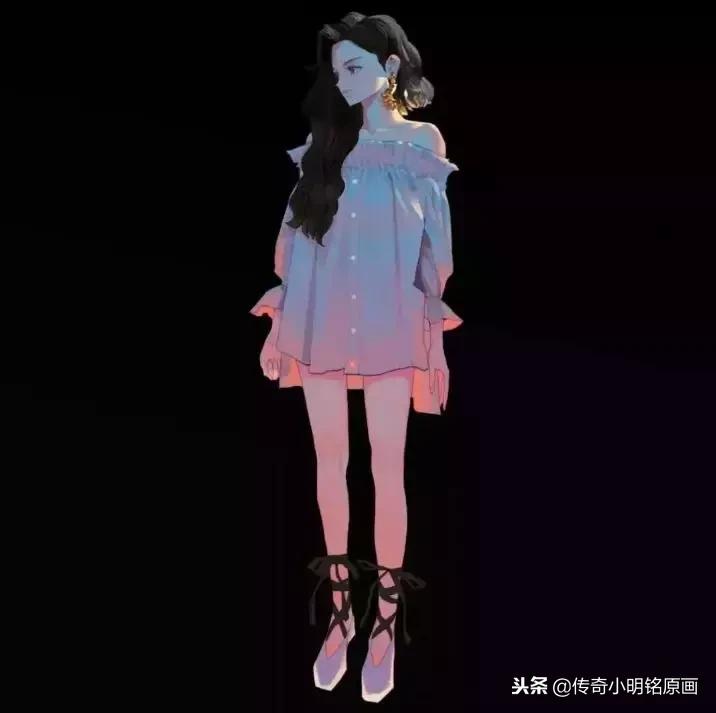 他把恋爱中的姑娘都画成插画，美哭10万宅男！