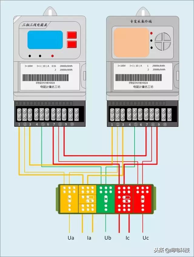 电流互感器电流表电能表接线视频,互感器与电能表标准接线方法