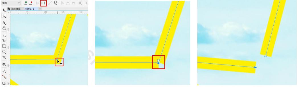 用coreldraw画半圆怎么画教程视频,cdr平面设计教程绘制边框图形