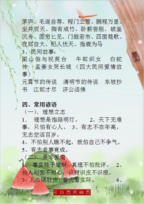 语文老师力荐视频,小学生语文必背资料推荐