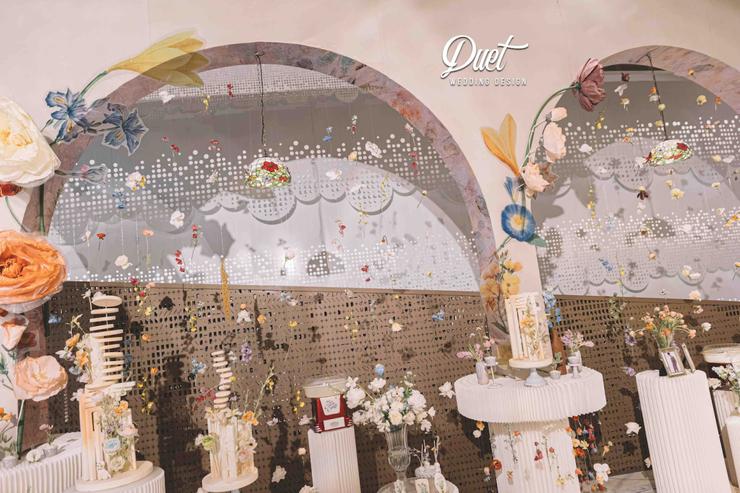 梦幻花园婚礼,温暖浪漫的婚礼