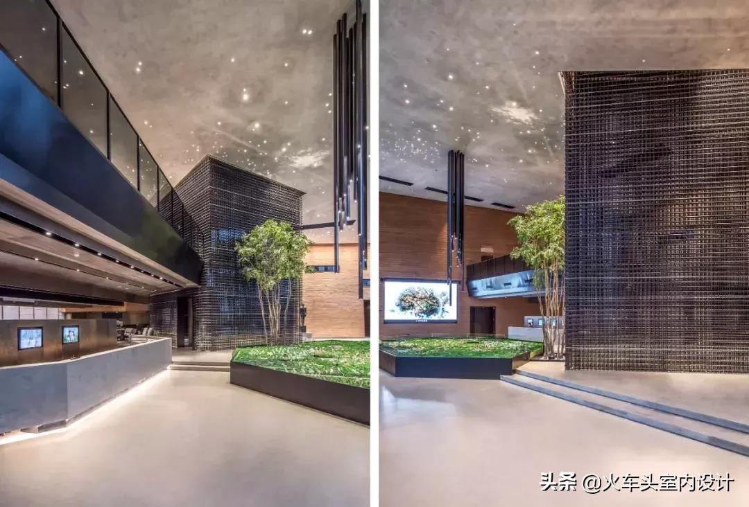 仿古夯土墙效果图大全,现代夯土墙建造的别墅