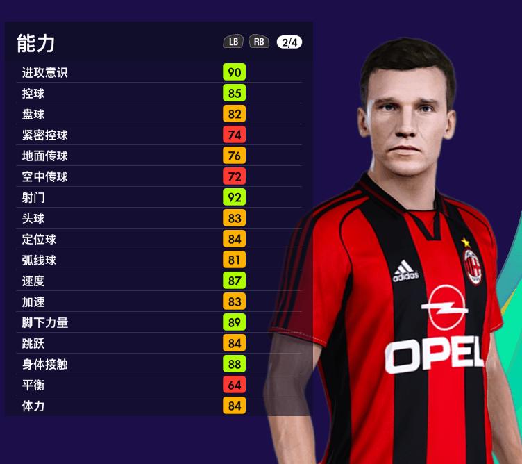 实况足球2021ac米兰队标,实况足球最强史诗增能ac米兰阵容