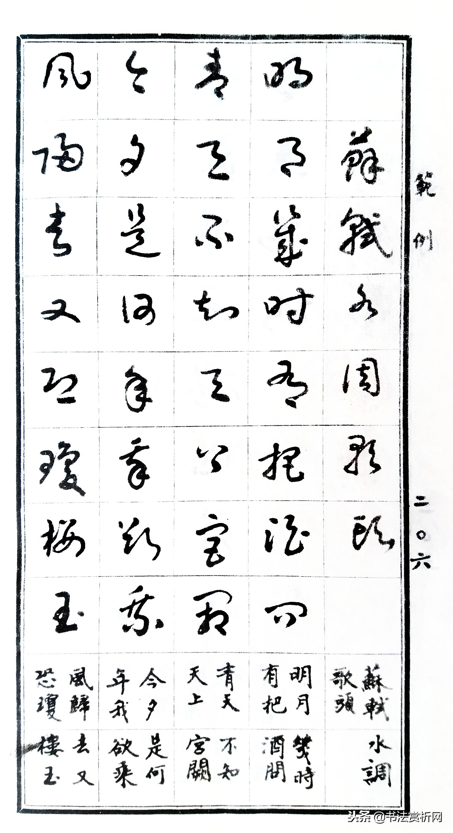 标准草书指南教学,草书常用字教程300例