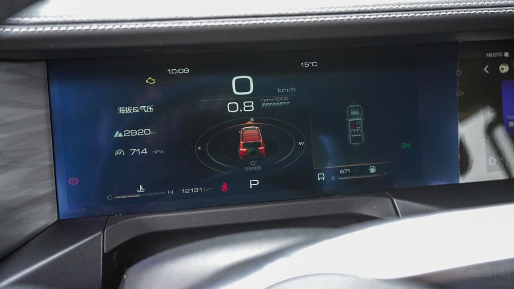 坦克300自驾夜景,坦克300360全景测试