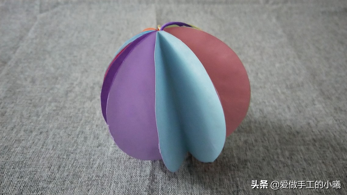 元旦灯笼手工折纸制作创意个性,一二三年级最简单手工灯笼折纸