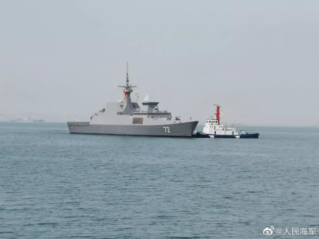 各国舰艇齐聚青岛,阅舰式上各展雄风!