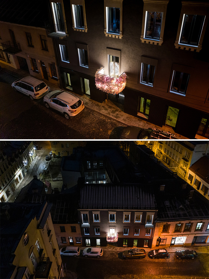 圣诞创意装饰,100种创意圣诞墙壁装饰