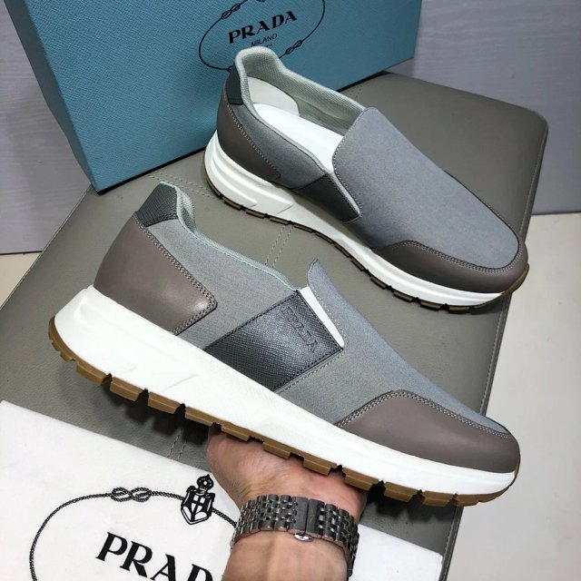 普拉达低帮休闲运动鞋,普拉达慢跑鞋男