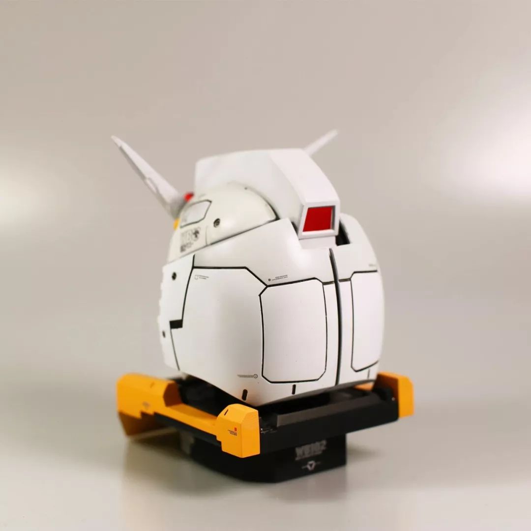 顶级高达模型自制,自制高达石像模型