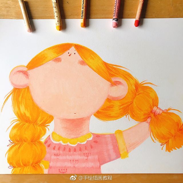 惊艳油画棒作品,超美油画棒作品