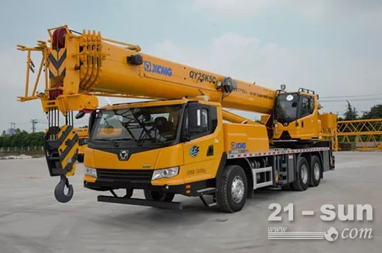 徐工哪些产品牛逼,徐工最新款二十五吨起重机