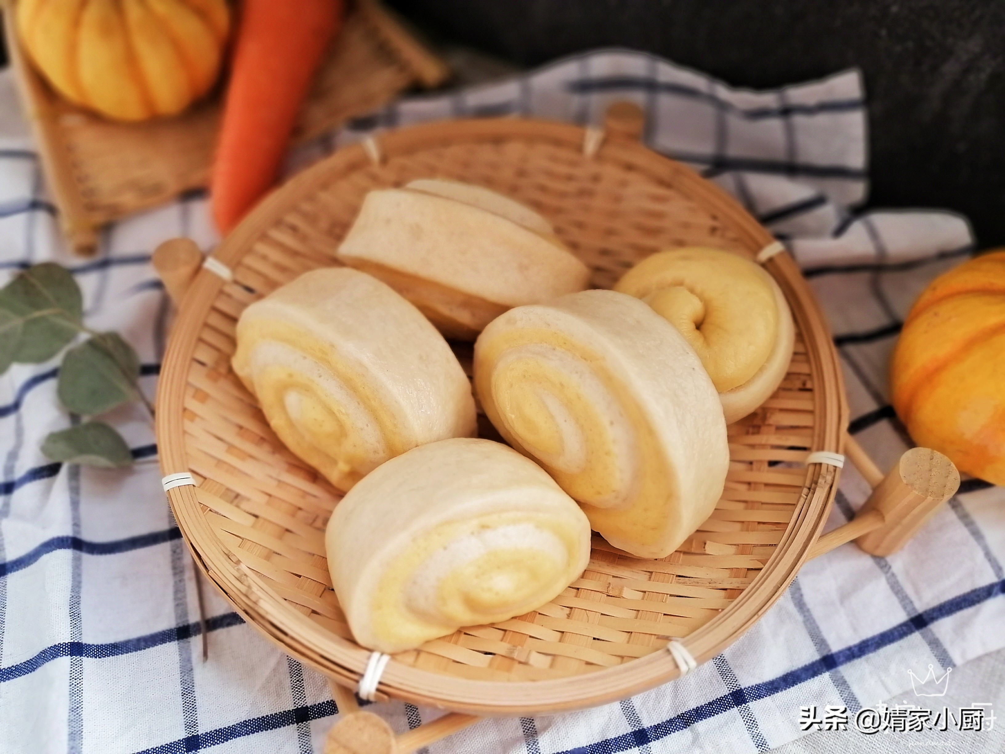 简单又白又软的馒头,如何做简单的双色馒头