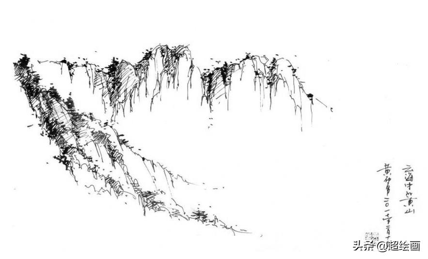 十大顶级钢笔画速写,钢笔速写100幅图片